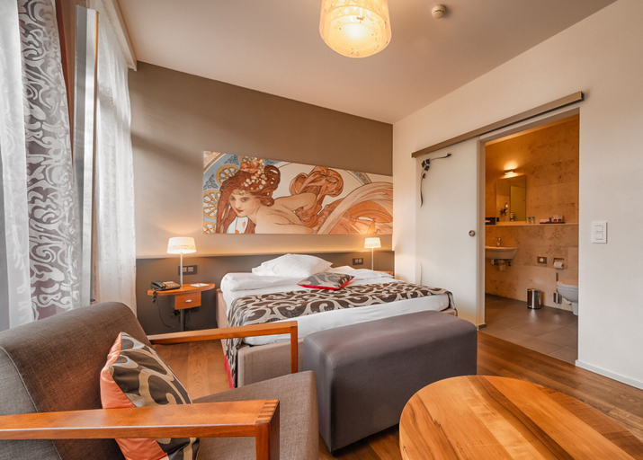 Bedroom 4, Belvédère Strandhotel, Niedersimmental