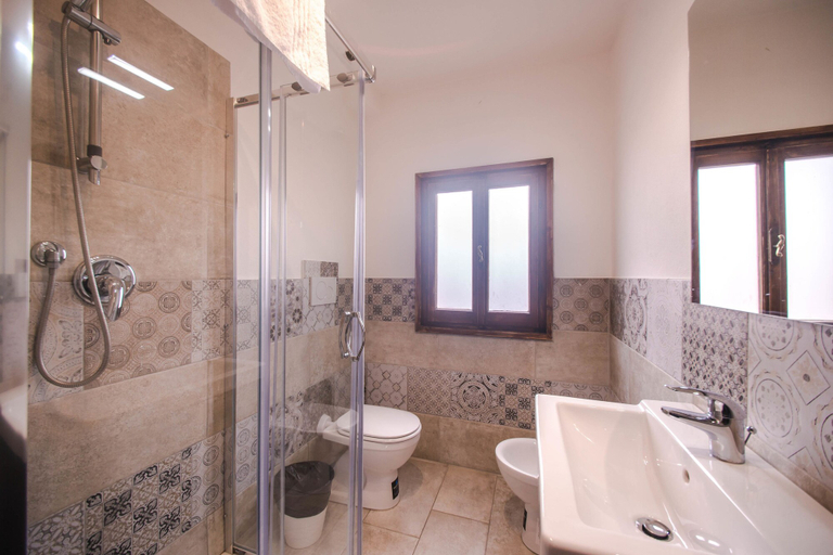 Bathroom, View to the Duomo Just Infront of Pitti Palace, Florence
