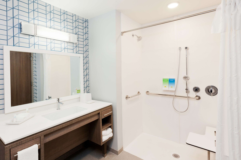 Bathroom 4, Home2 Suites by Hilton Alpharetta, Fulton