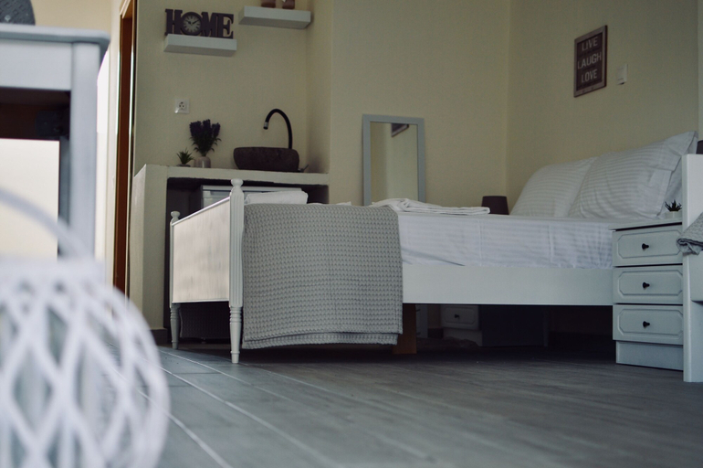 Bedroom 3, Aelia Sea View Studios, Central Macedonia