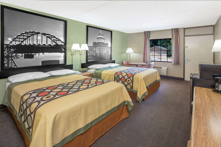 Bedroom 3, Super 8 By Wyndham Clarksville Ar, Johnson