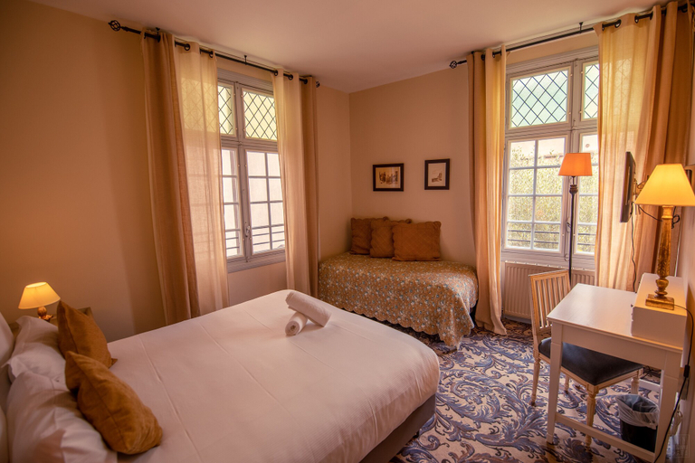 Bedroom 3, Hôtel Le Donjon - Coeur de la Cité Médiévale, Aude