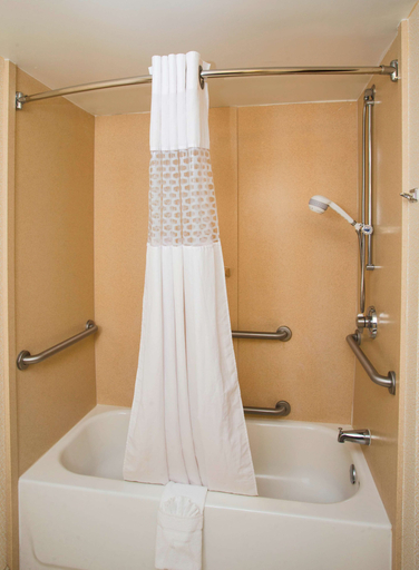 Bathroom 5, Hampton Inn & Suites Valdosta/Conference Center, Lowndes