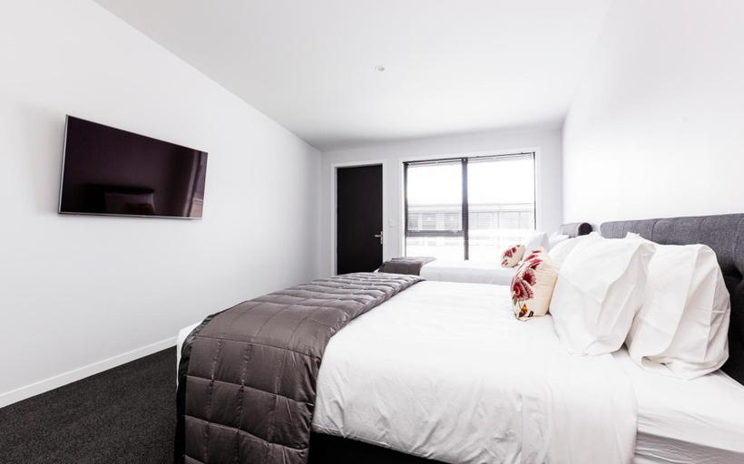 Bedroom 2, Zachary's Motel, Horowhenua