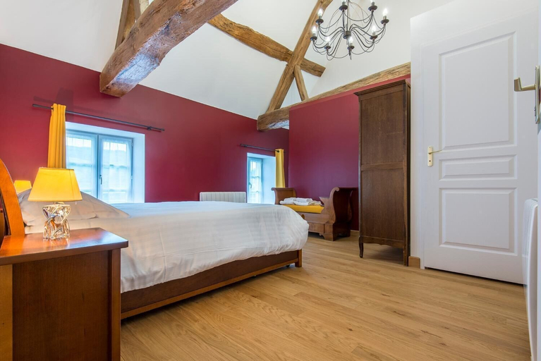 Bedroom 3, Le Logis d'Azé, Saône-et-Loire