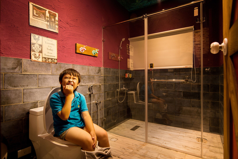 Bathroom 4, Fly Inn Yilan, Yilan