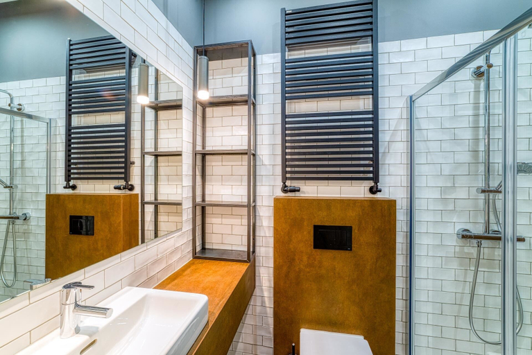 Bathroom 4, Aparthotel Delta Boutique, Kraków City