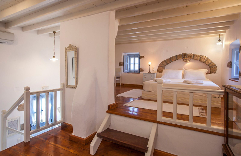 Bedroom 3, Theologos Houses, South Aegean