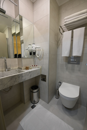 Bathroom 5, FLORİNA HOTEL, Fatih