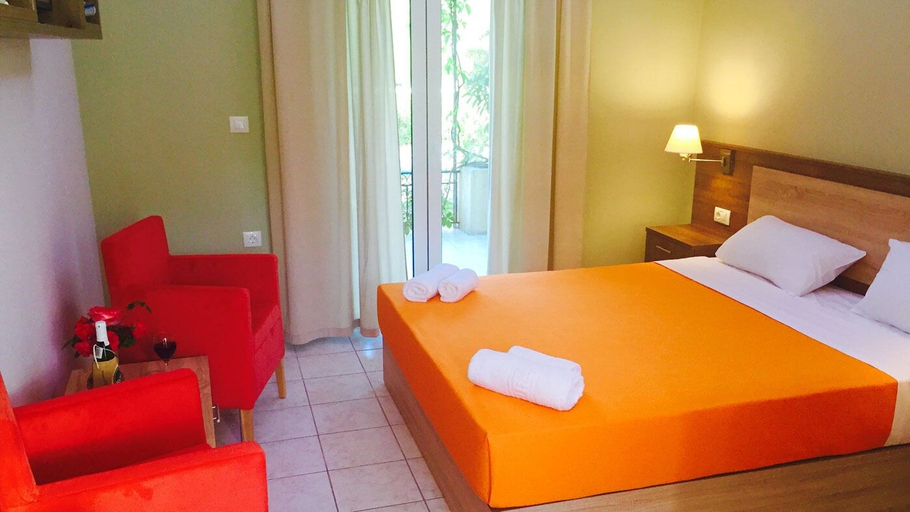 Bedroom 3, Stalaktites Studios and Apartments, Ionian Islands