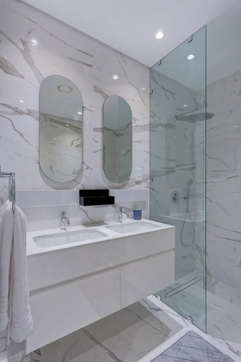 Bathroom 4, Super Luxury Apartment in Tigne Point, Amazing Ocean Views