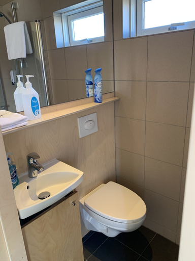Bathroom 4, Sunnuhlid houses, Grýtubakkahreppur