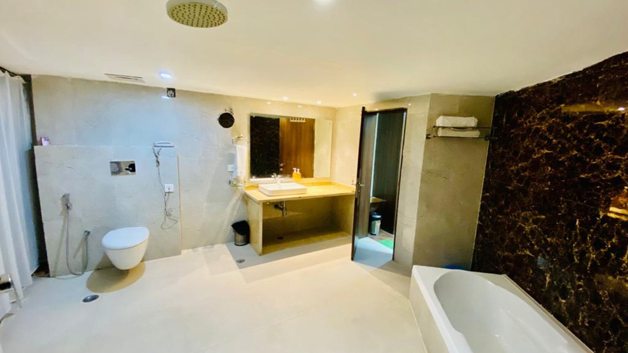 Bathroom 4, Hotel Ganga Residency, Ganganagar