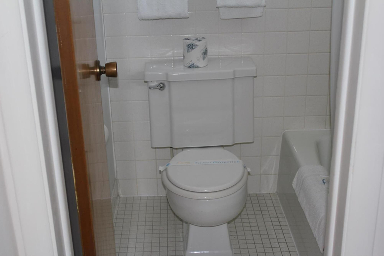 Bathroom 4, Hastings Inn, Adams