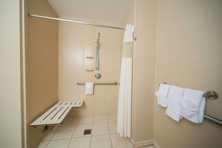 Bathroom 5, Hampton Inn & Suites Valdosta/Conference Center, Lowndes