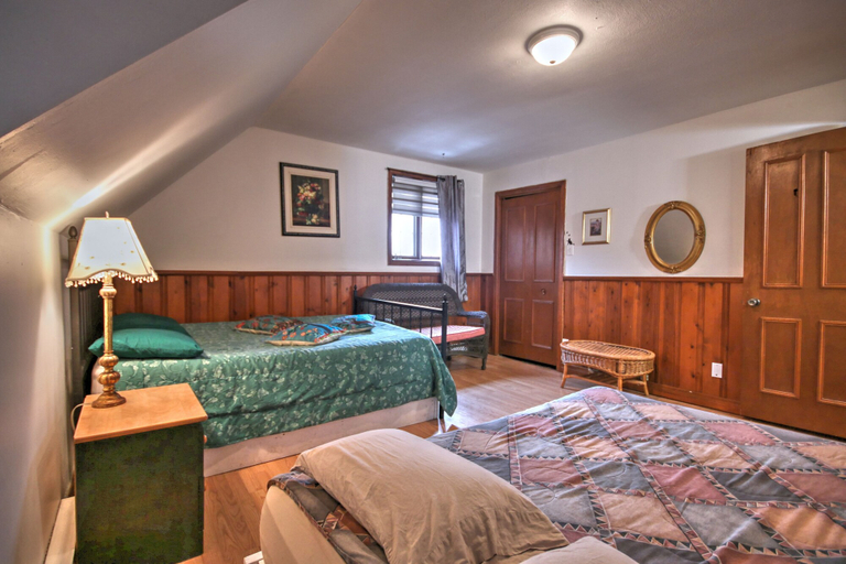 Bedroom 2, Maison de vacances canadienne Quebec, Communauté-Urbaine-de-Québec