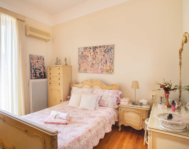 Bedroom 2, Classic Central Athinian Apartment, Attica
