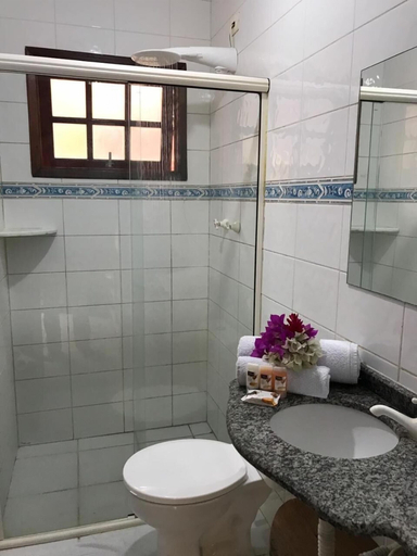 Bathroom 3, Pousada vila do sol juquehy, São Sebastião