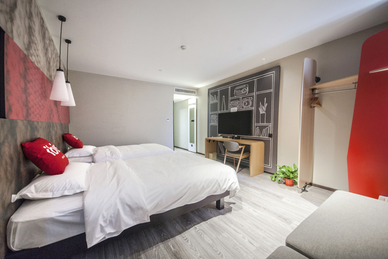 Bedroom 3, Ibis Nantong Middle Renmin Rd Hotel, Nantong