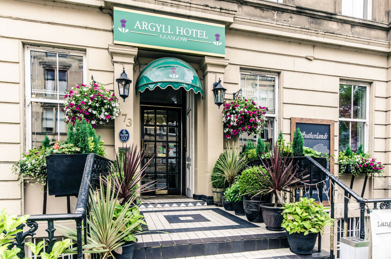 Exterior & Views 2, Argyll Hotel, Glasgow