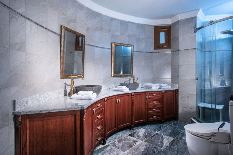 Bathroom 4, Villa Bella Mare, Wine Dark Sea Villas, Crete