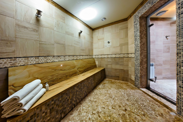 Bathroom 3, Olympik Hotel, Khabarovskiy rayon