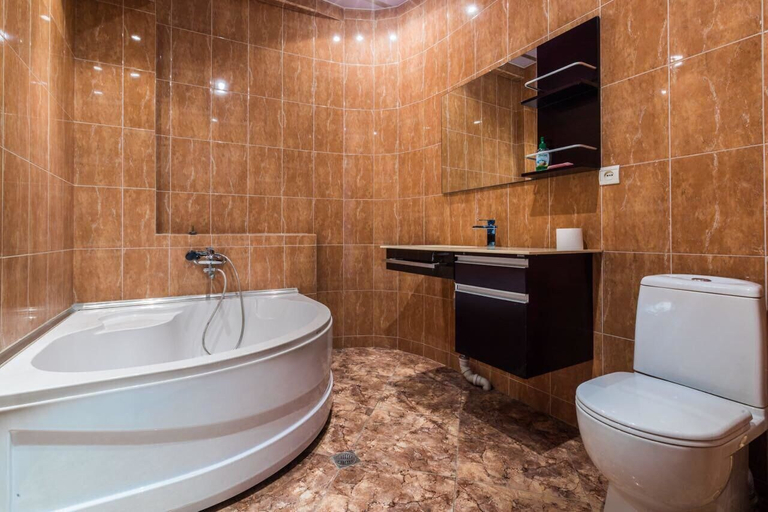 Bathroom 4, Apartment on Chikobava str., Tbilisi