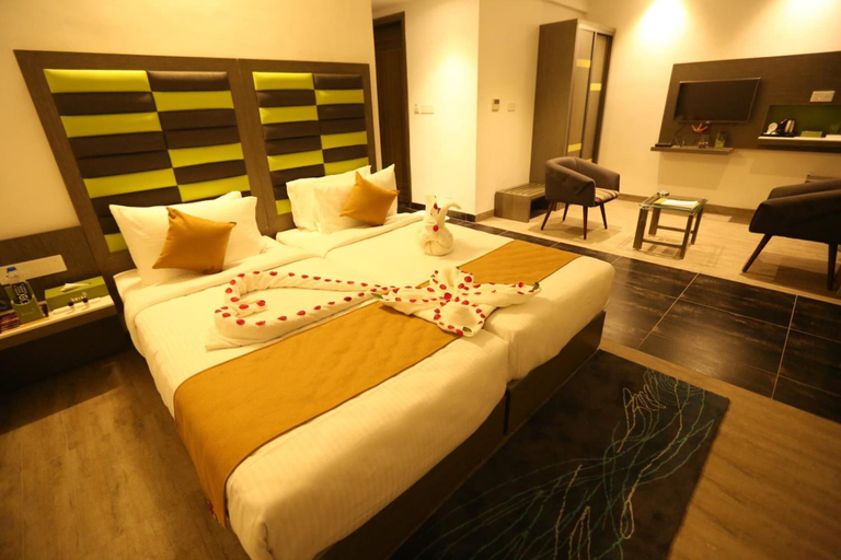 Bedroom 3, Hotel Jump In & Out, Coimbatore