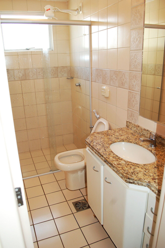 Bathroom, Vitoria das Thermas - JC Temporada, Caldas Novas