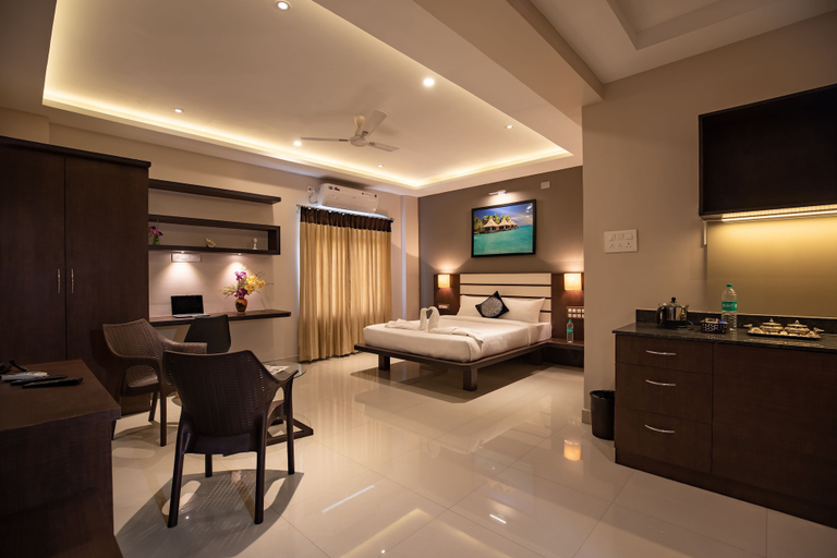 Bedroom 1, Aadya Elite, Mysore
