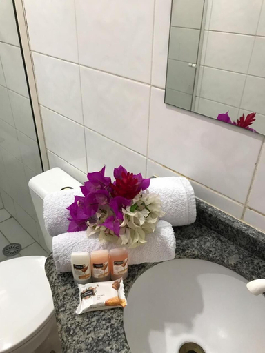 Bathroom 3, Pousada vila do sol juquehy, São Sebastião