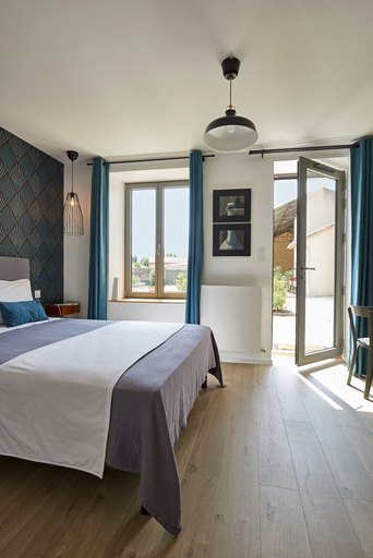 Bedroom 3, Au logis de Bellefois, Vienne