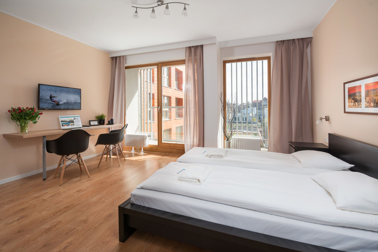 Bedroom 3, Apartinfo Island Apartments, Gdańsk City
