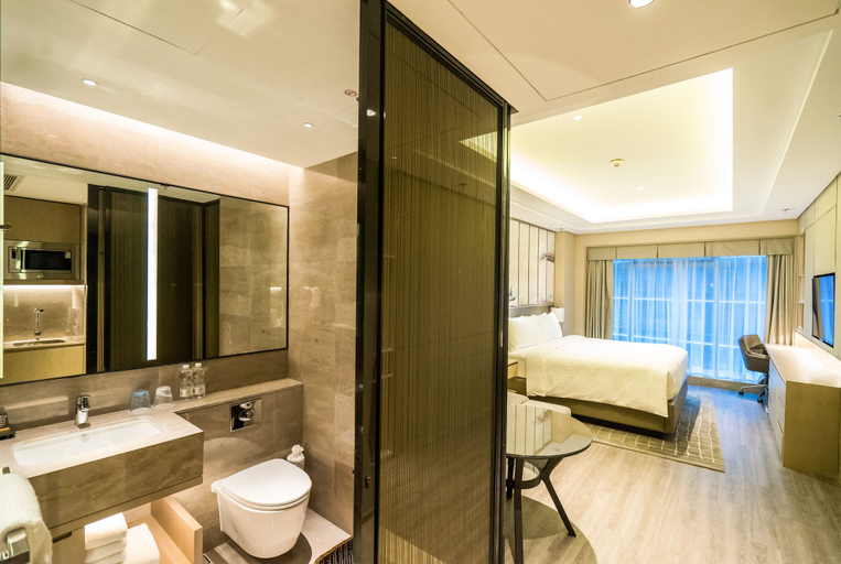 Bathroom 5, Marriott Executive Apartments Hangzhou Yuhang, Hangzhou