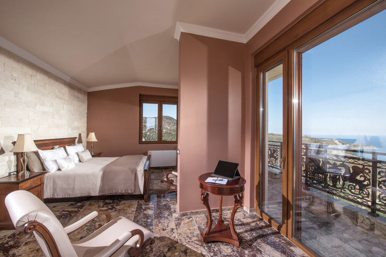 Bedroom 3, Villa Bella Mare, Wine Dark Sea Villas, Crete