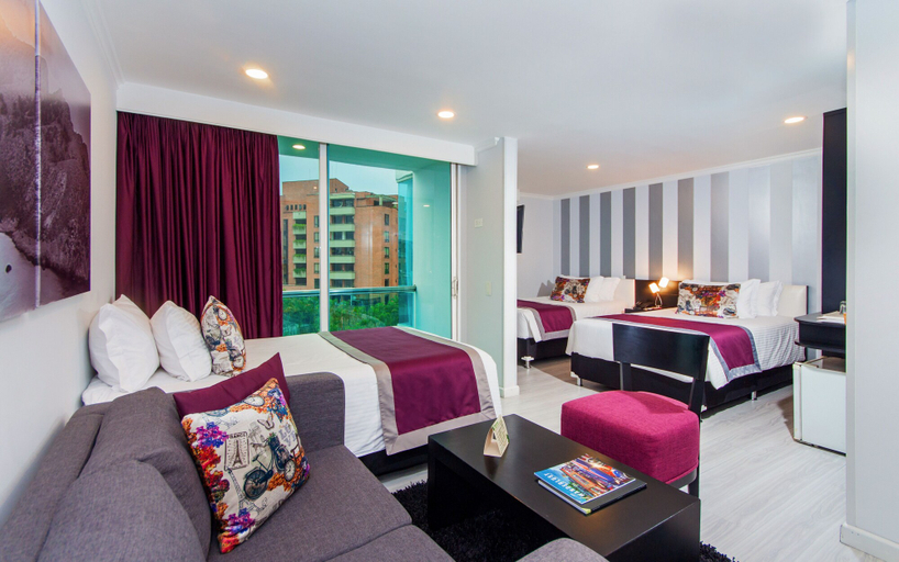 Bedroom 3, The Morgana Poblado Suites Hotel, Medellín