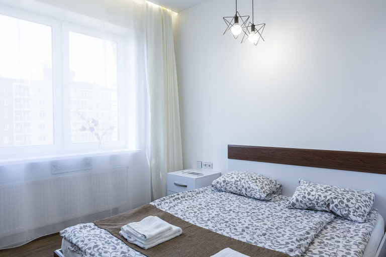 Bedroom 2, Lux Apartment on Sedova 65a, Irkutskiy rayon