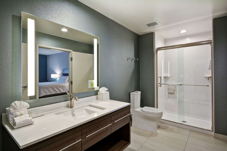 Bathroom 4, Home2 Suites by Hilton Plano Legacy West, Collin