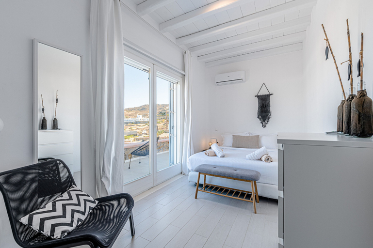 Bedroom 3, Tohu Villas Mykonos, South Aegean