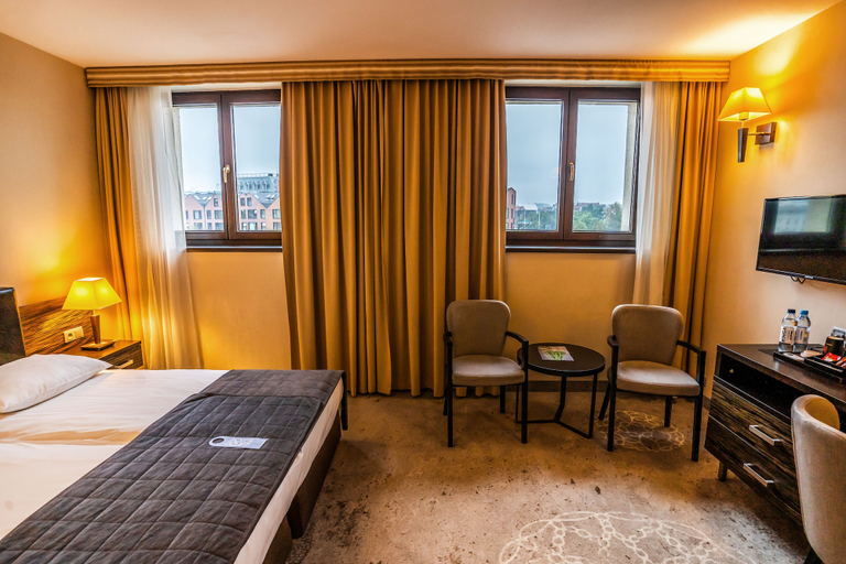 Bedroom 2, Qubus Hotel Gdansk, Gdańsk City
