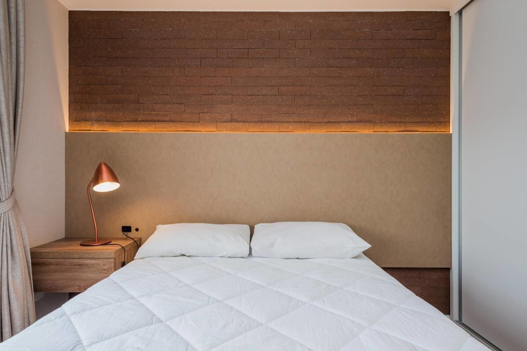 Bedroom 2, Na85b Modern Studio in the Best V. Madalena, São Paulo
