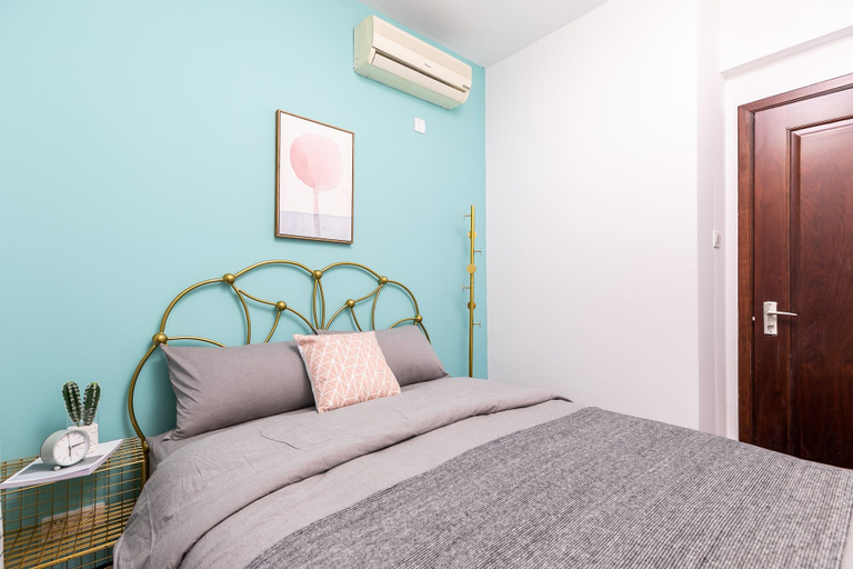 Bedroom 2, Locals Boutique Apartment Huafa Plaza 19, Hangzhou