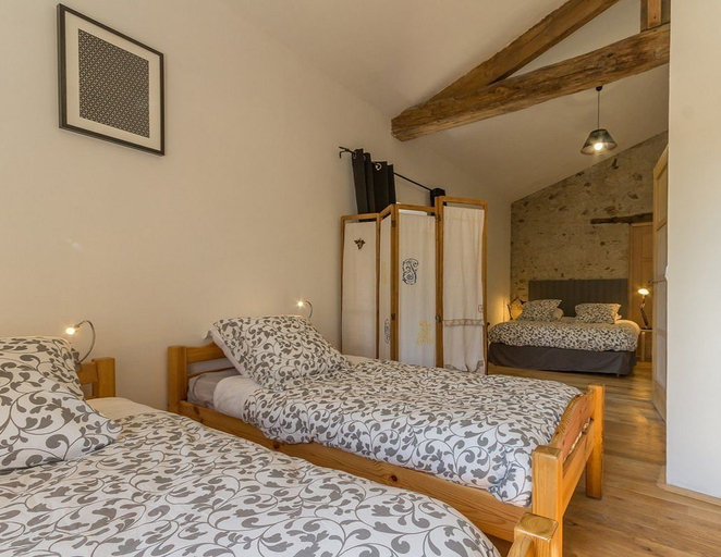 Bedroom 4, Chambres d'hôtes - Topaze, Loire-Atlantique