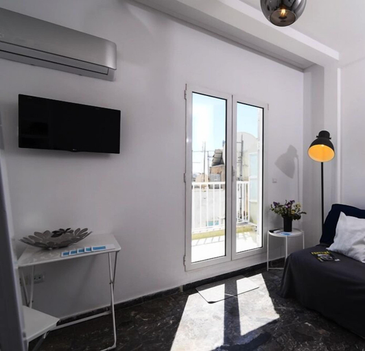 Bedroom 2, 30m² homm Apartment in the center of Athens, Attica