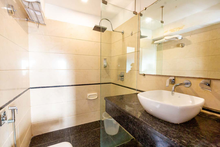 Bathroom 3, Sukh Hotel, Mumbai Suburban