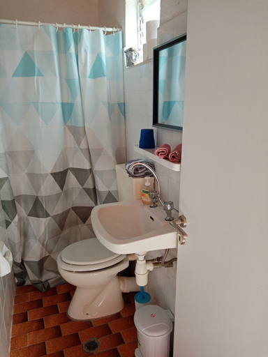 Bathroom 5, Maria Apartments, Ionian Islands