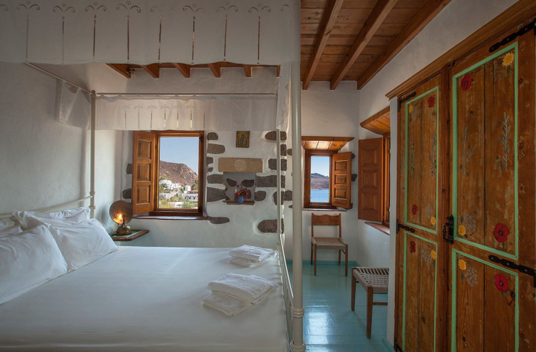 Bedroom 5, Theologos Houses, South Aegean