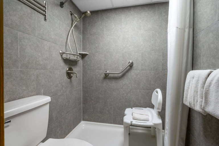 Bathroom 5, Super 8 by Wyndham Perrysburg/Toledo, Wood