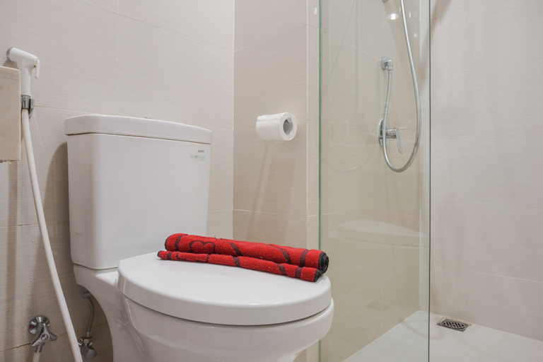 Bedroom 2, Nice and Comfy Studio at Puri Mansion Apartment near Mall By Travelio, West Jakarta