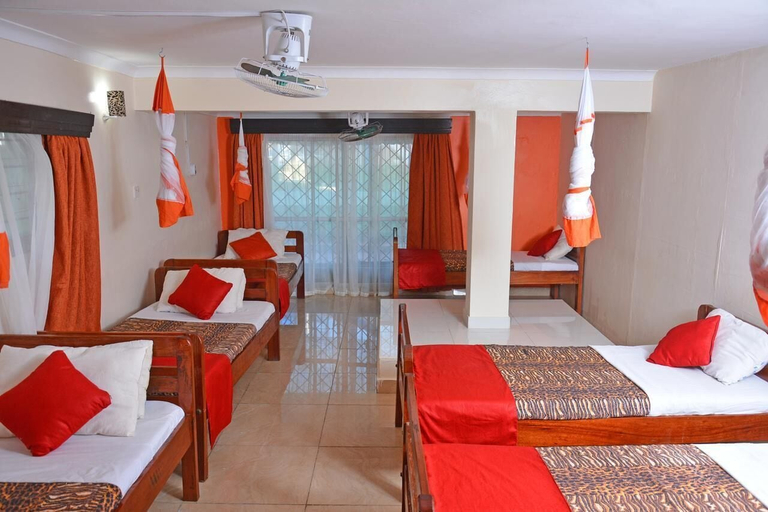 Bedroom 2, Oceanview Nyali Boutique Hotel - Hostel, Nyali